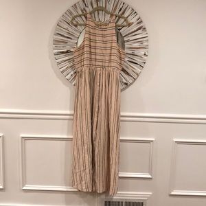 LC Lauren Conrad Linen Maxi Dress